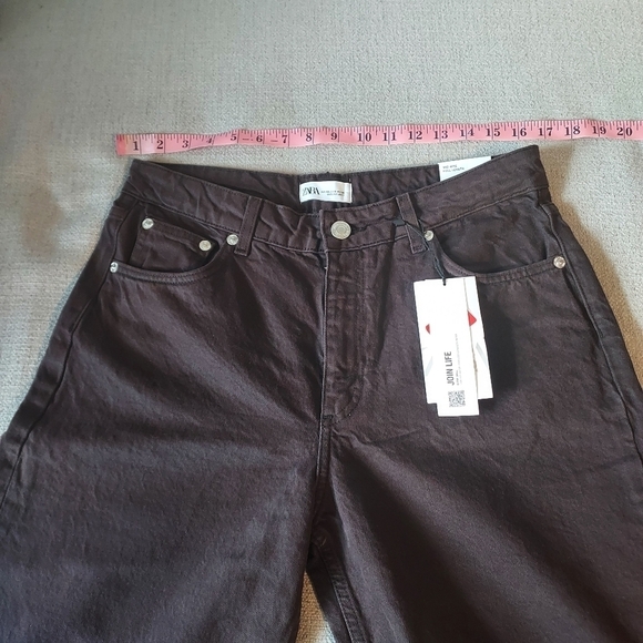 Zara TRF WIDE LEG JEANS - Picture 10 of 11